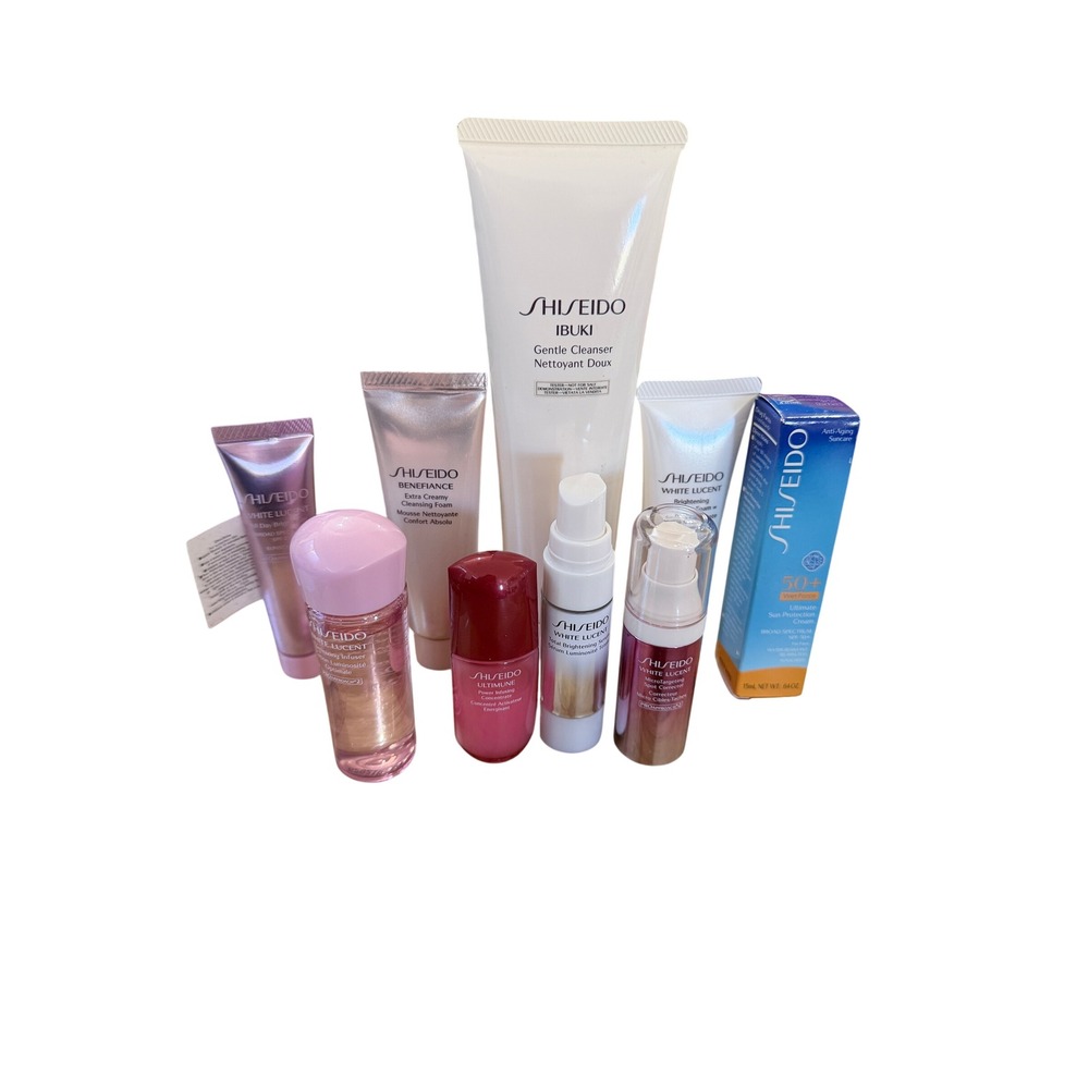 Shiseido Skincare Set 8pc Lot